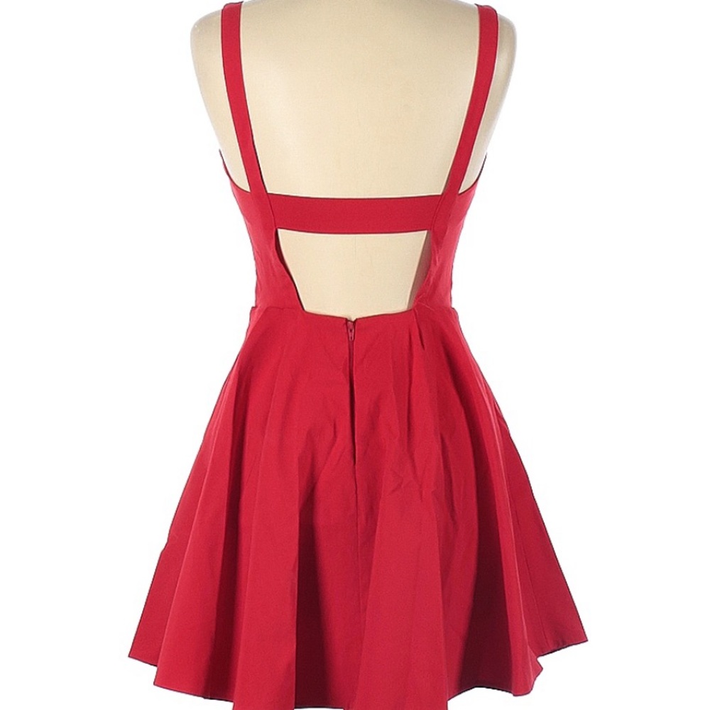 ASOS Red Sundress M - Picture 2 of 2